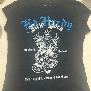 Ed hardy tattoo shirt xs